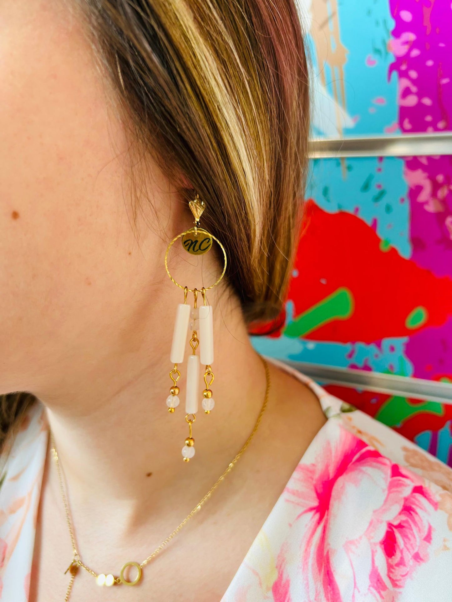 Boucle d’oreille Nicole Cavallaro n°78