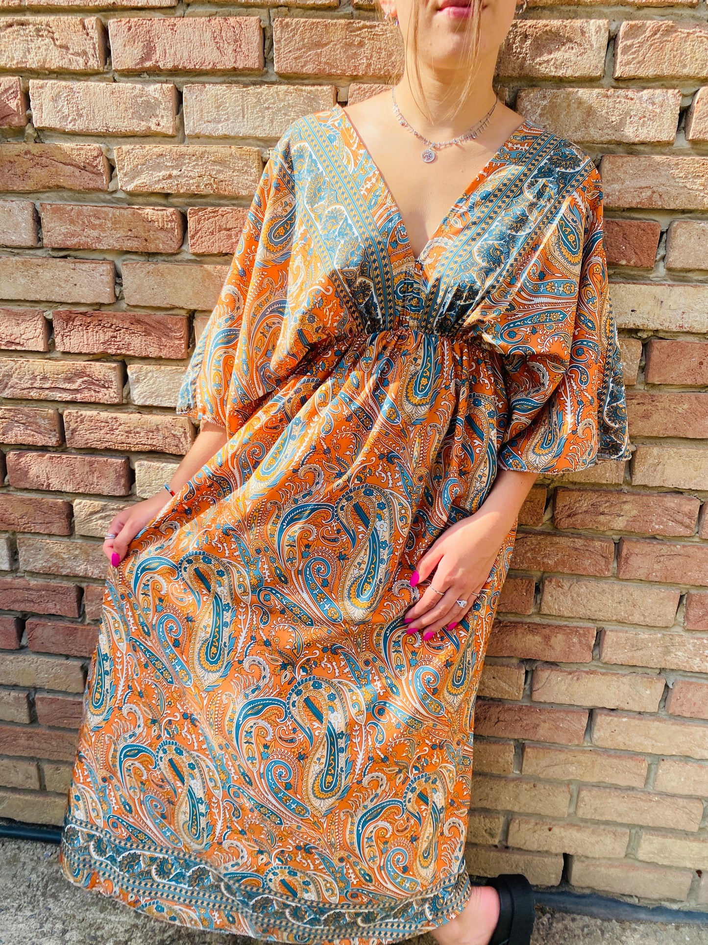Robe Lorette orange