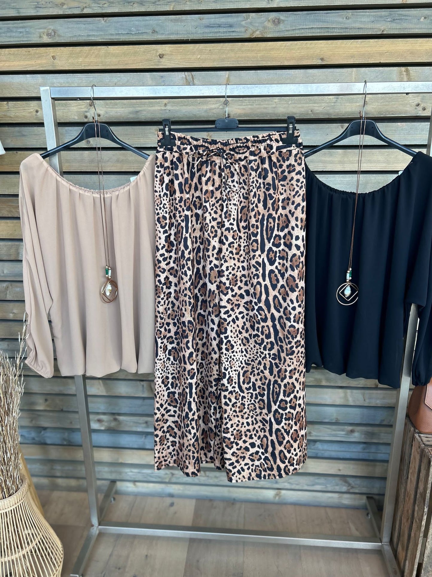 Blouse Louka camel