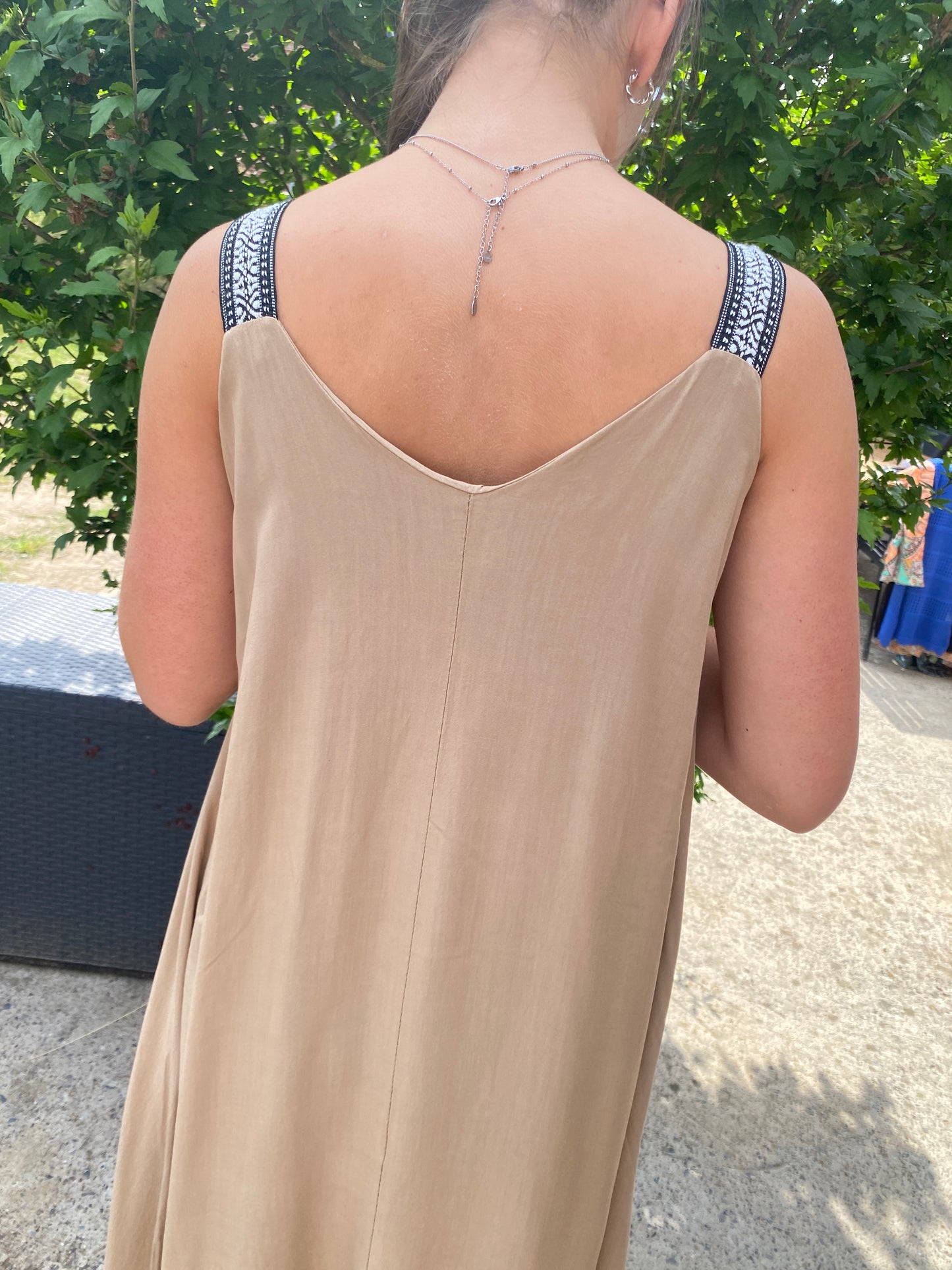 Robe Maeva camel clair