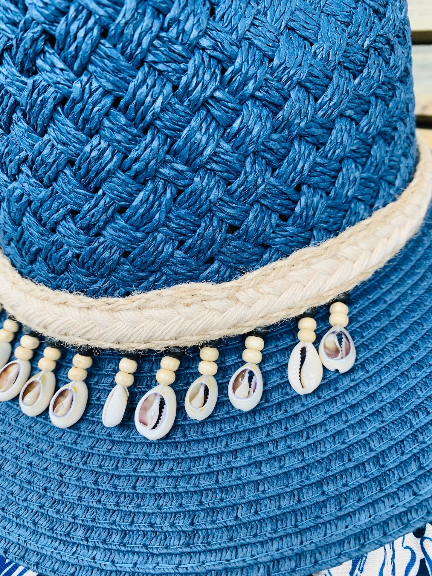 Chapeau Nadia bleu