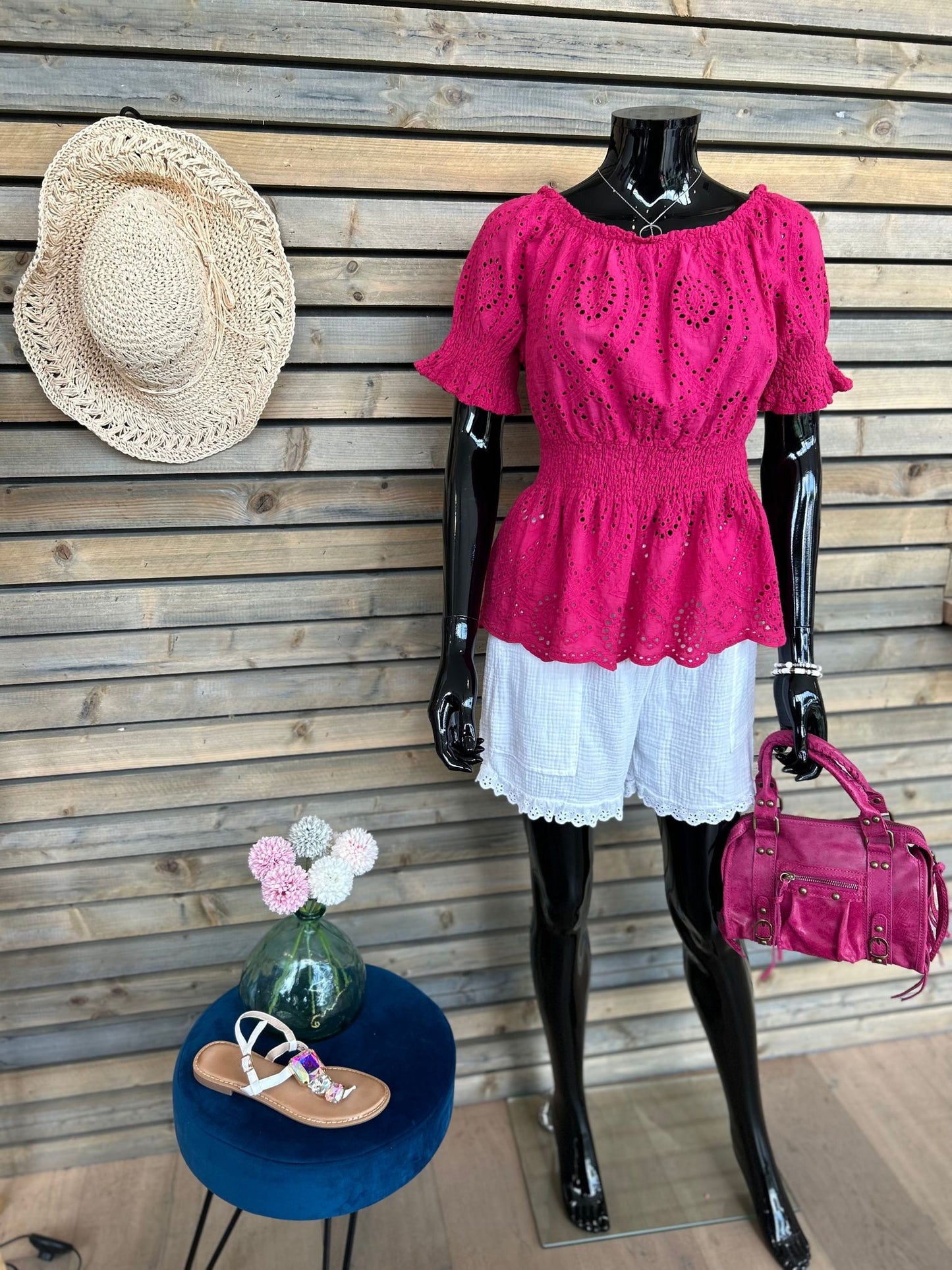Blouse Andy fuschia