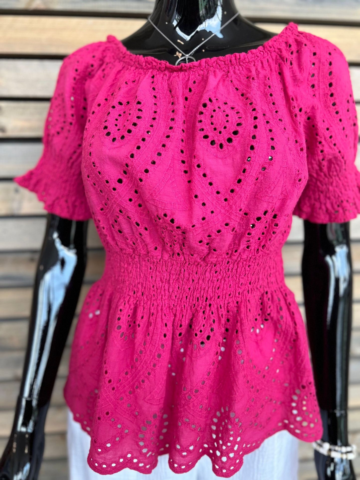 Blouse Andy fuschia