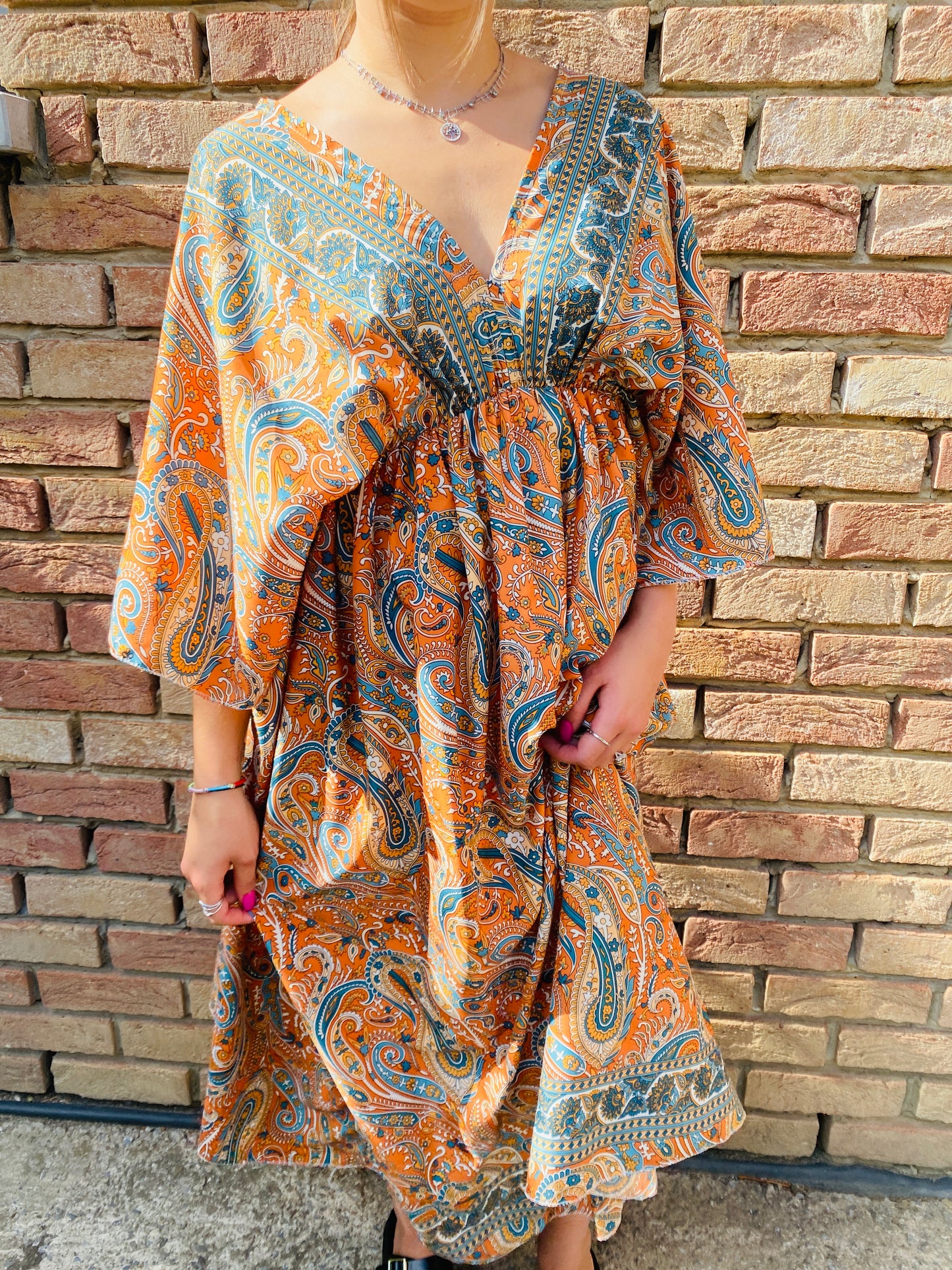 Robe Lorette orange