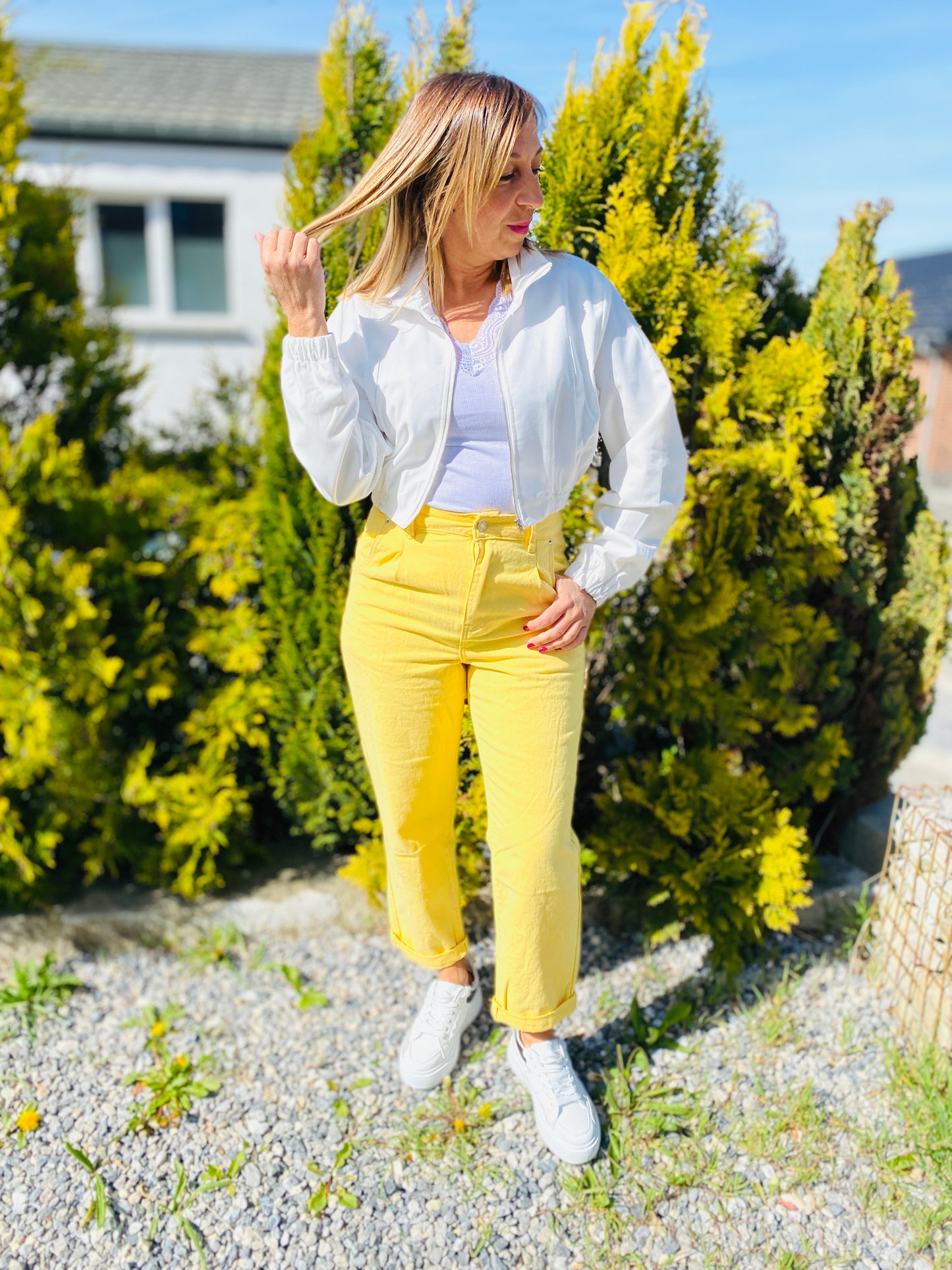 Pantalon Maddy Jaune