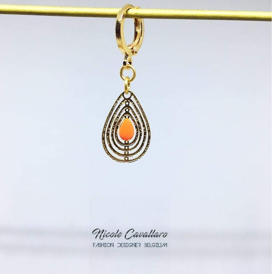 Mini créole spirale "Nicole Cavallaro"