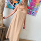 Robe Cléo camel