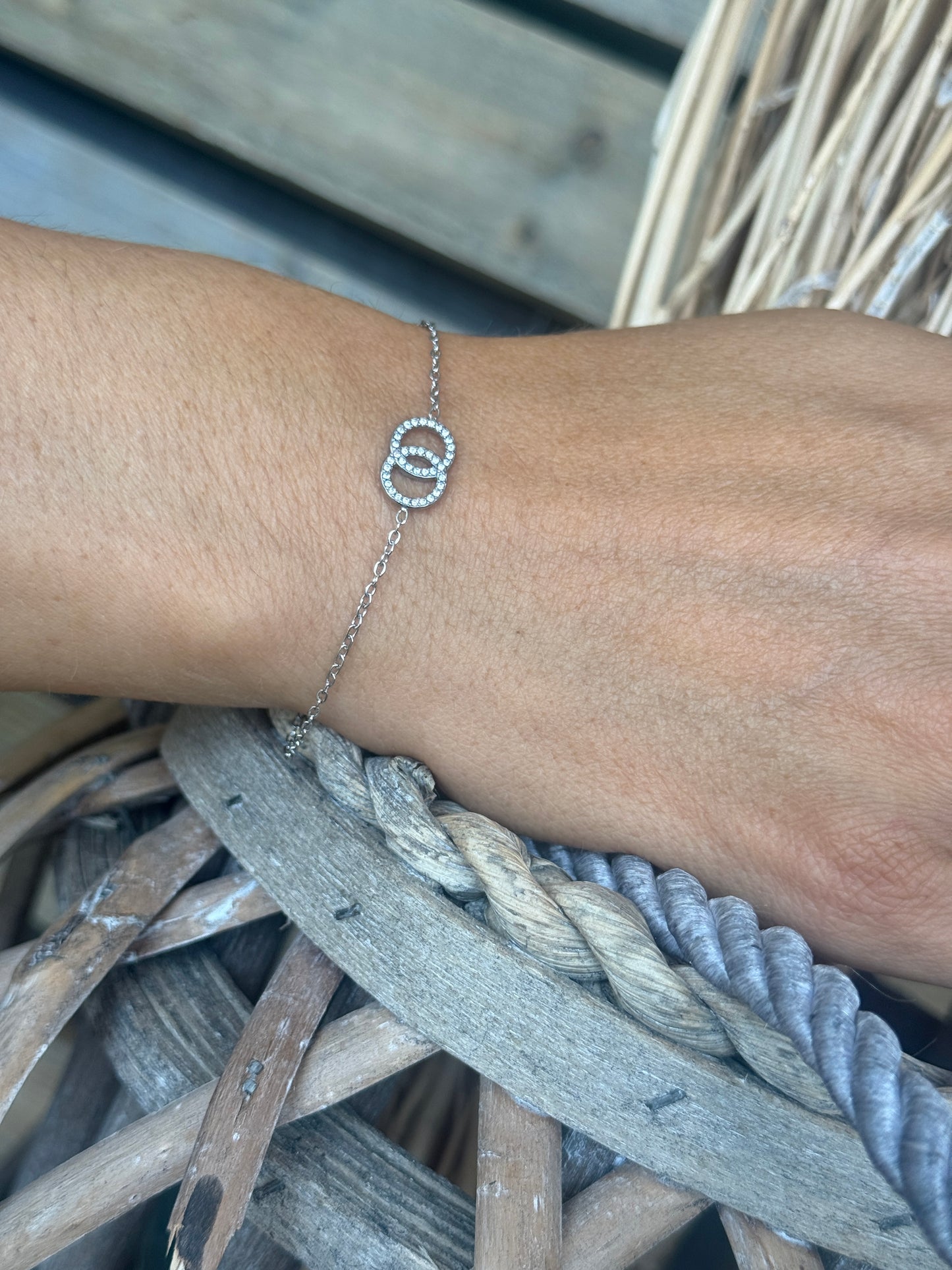 Bracelet Teddy argenté