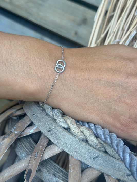 Bracelet Teddy argenté