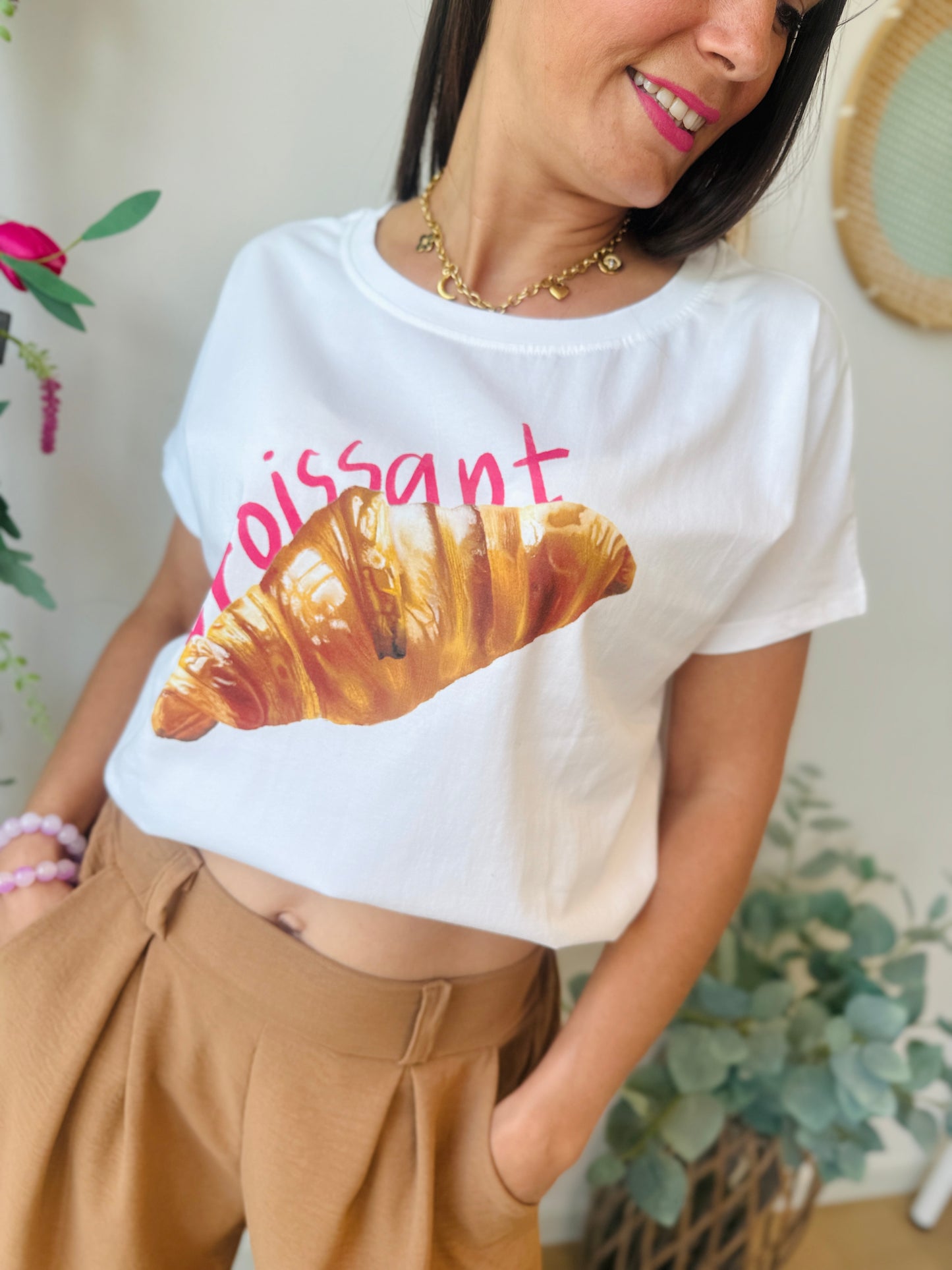 T-shirt croissant