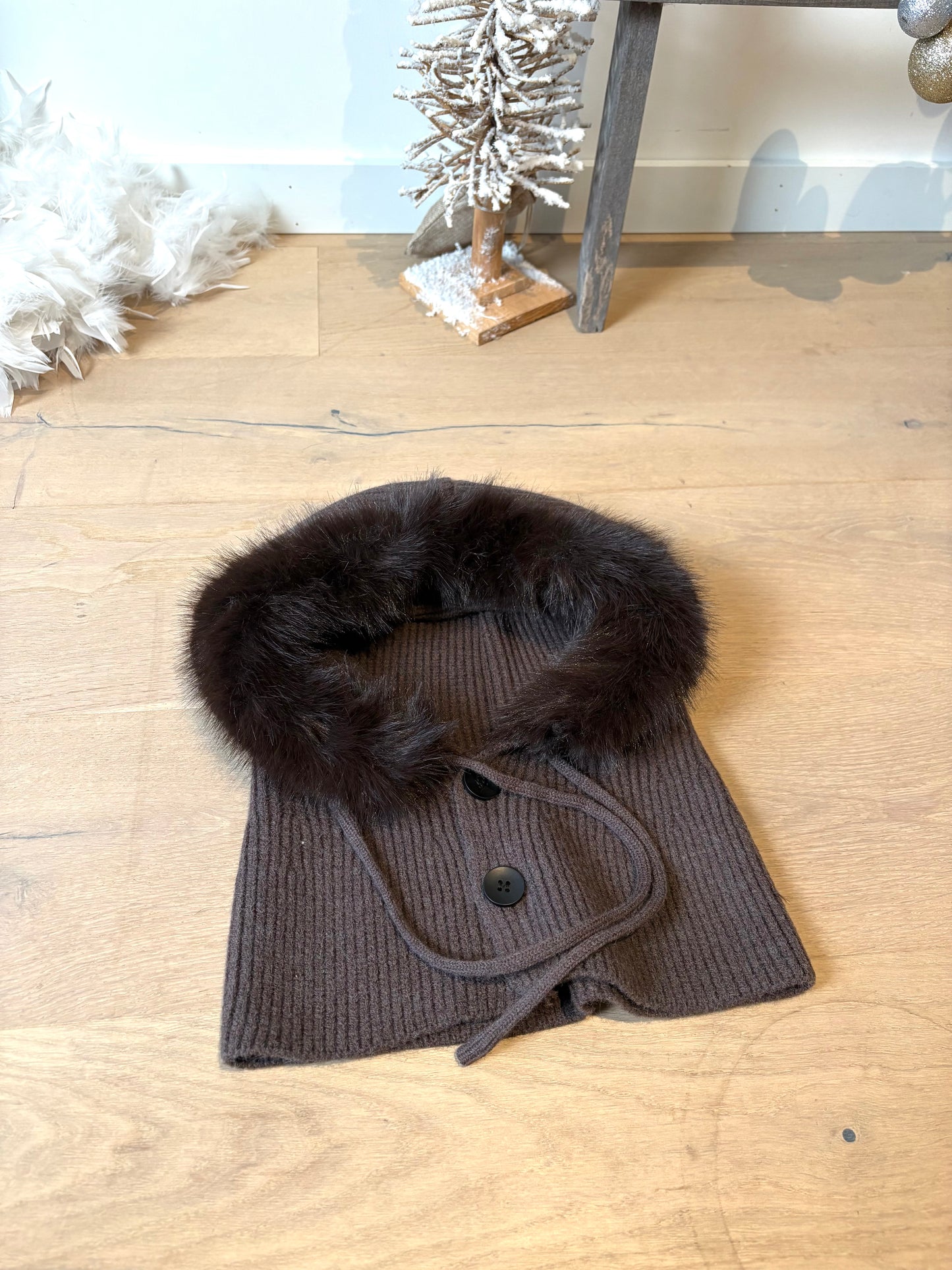 Capuche Milady chocolat