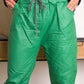 Pantalon Lou-Anne grande taille vert gucci