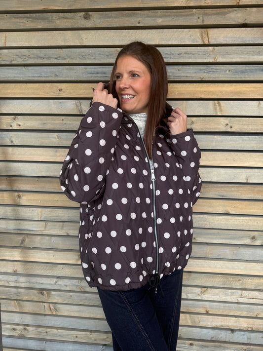 Veste Sandrine chocolat