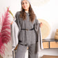 Echarpe Ondine gris