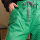 Pantalon Lou-Anne grande taille vert gucci