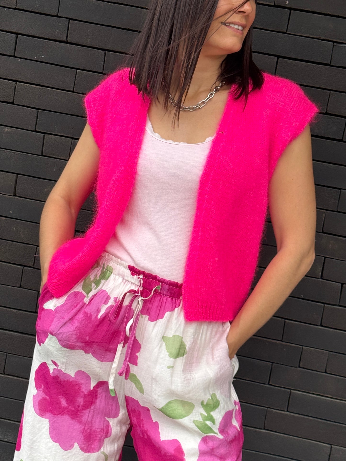 Gilet Palerme Fuschia