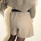 Jupe short Talia beige