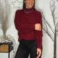 Pull Alissa bordeaux