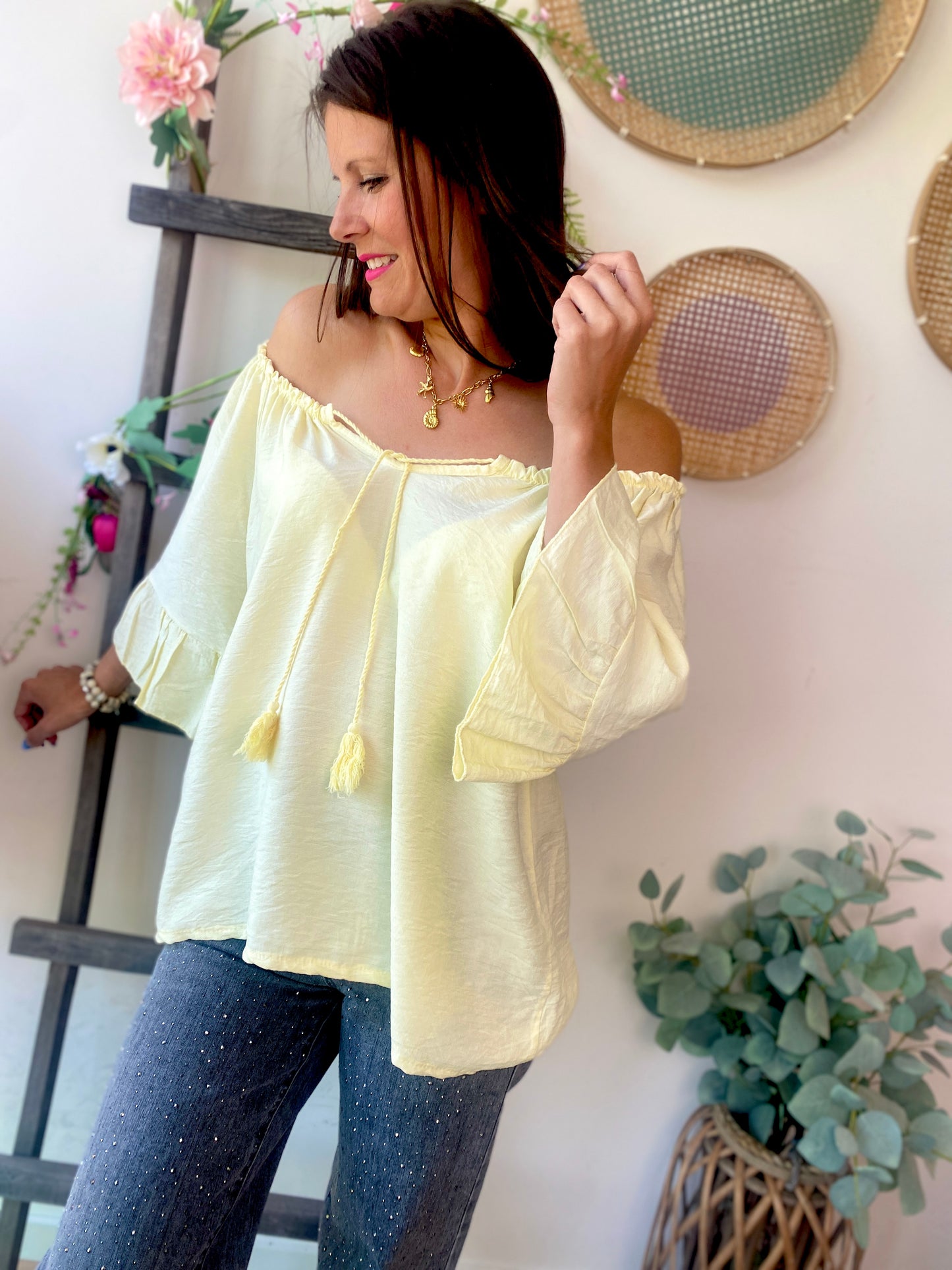 Blouse Elide jaune