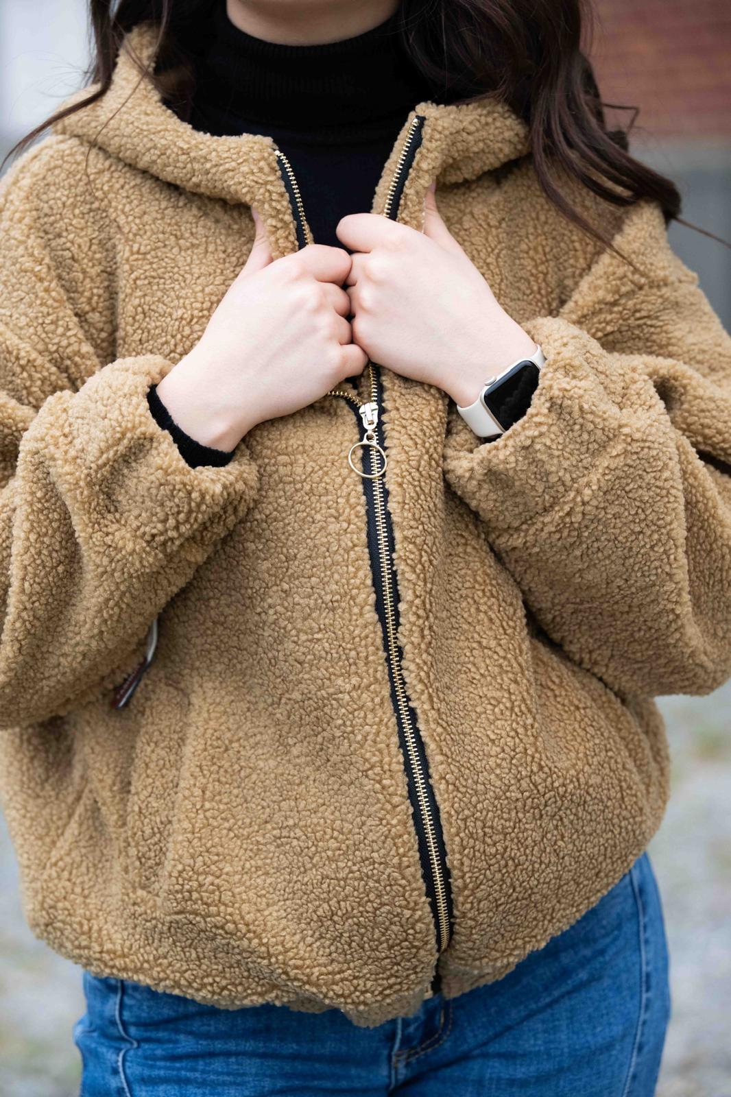Veste Juna camel