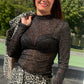 Blouse Léona noir