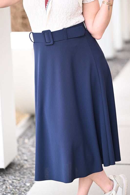 Jupe Even bleu marine