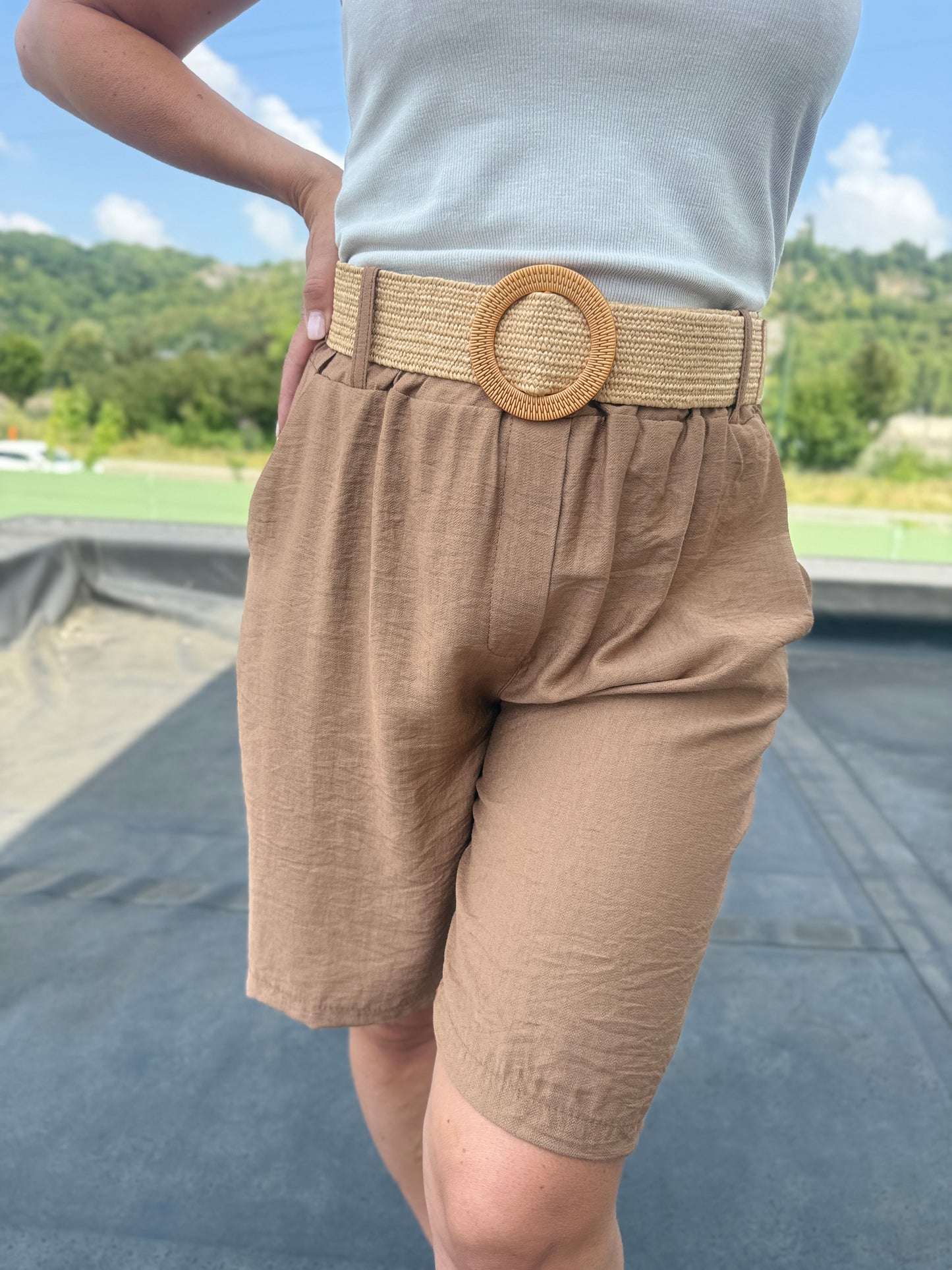 Bermuda/short Emma camel