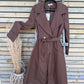 Trench Anaïs chocolat