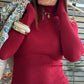 Sous pull Mélodie framboise