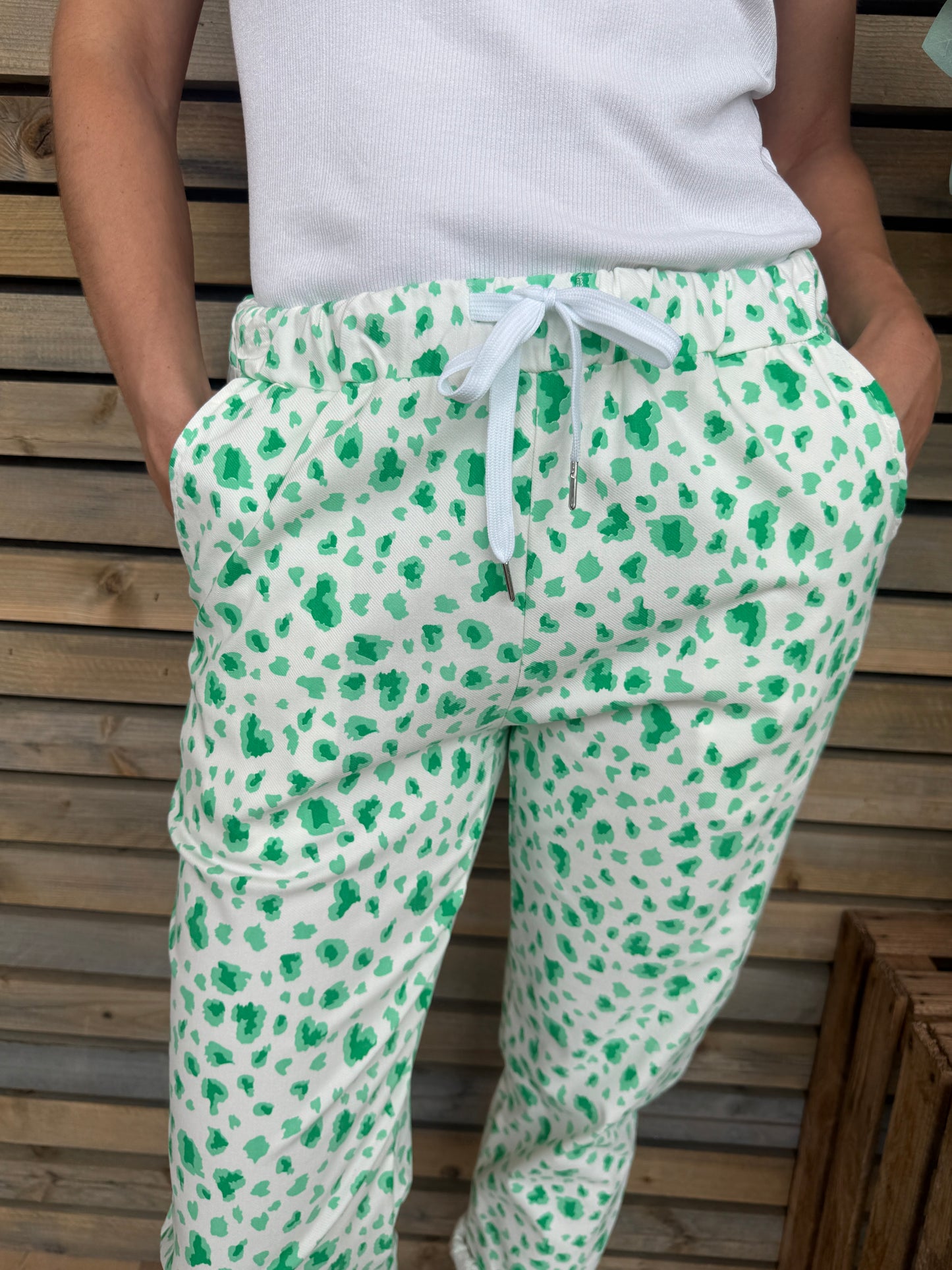Pantalon Dimi vert