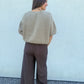 Gilet Cosy taupe