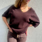 Pull Alba chocolat