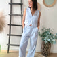 Gilet DARIANE bleu ciel