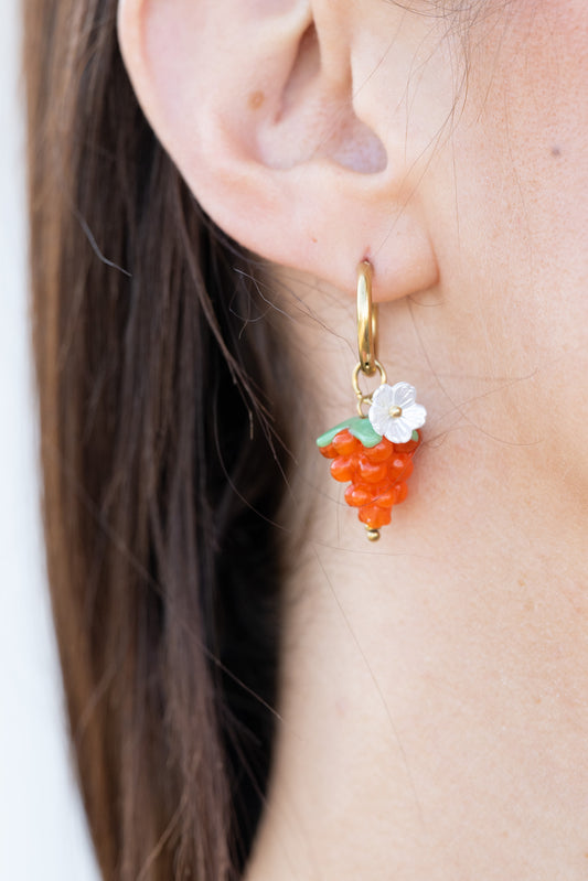 Boucles d'oreilles Grappe