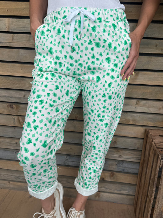Pantalon Dimi vert