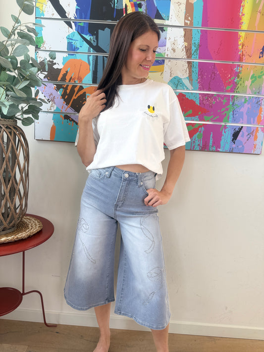 Jupe culotte Louna gris