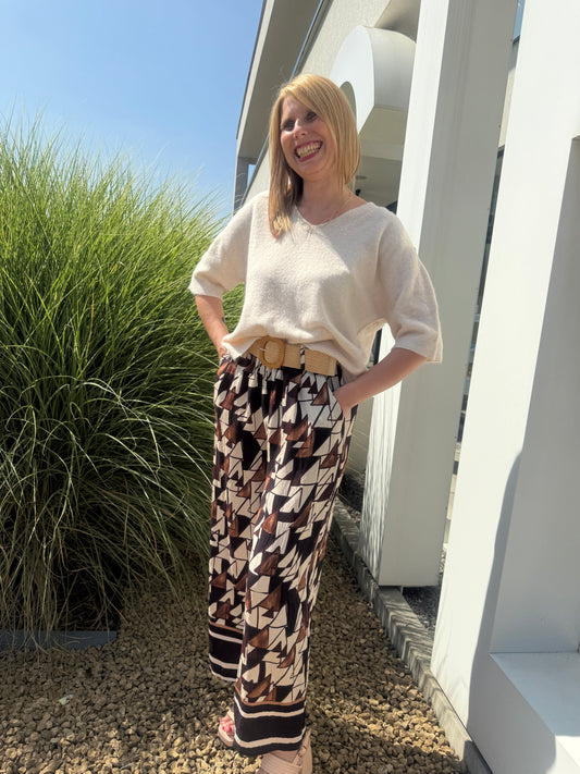Pantalon Anouk chocolat