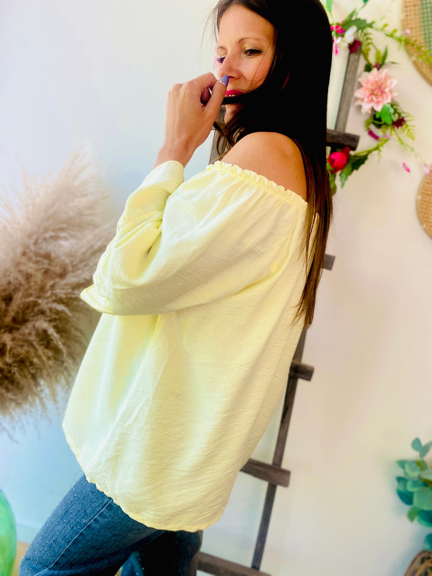 Blouse Elide jaune