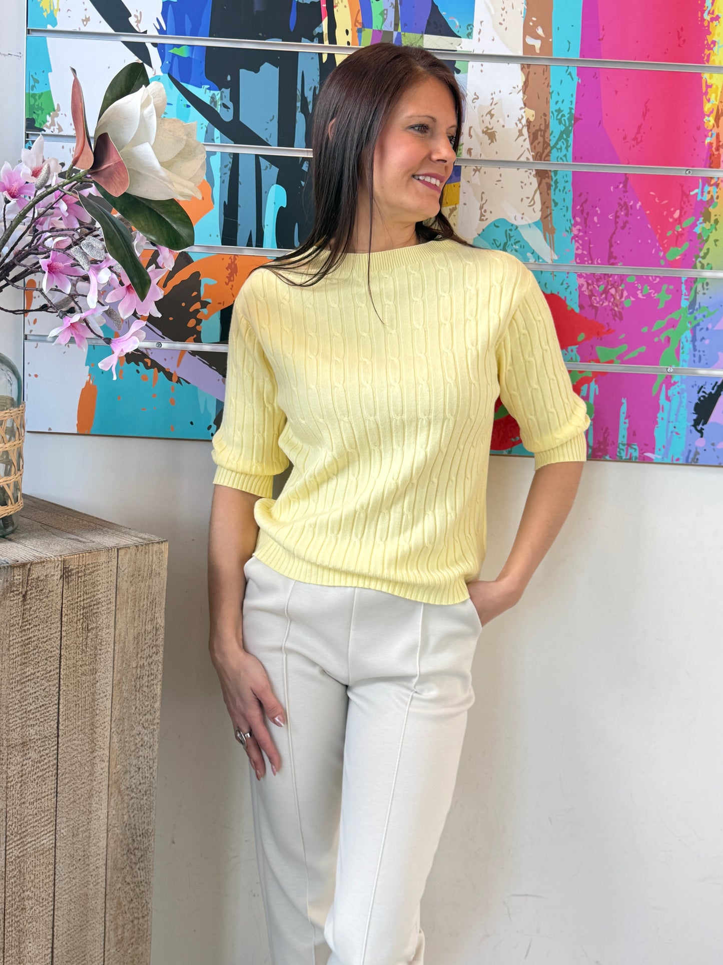 Pantalon Oryan beige