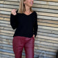 Pull Lucie noir