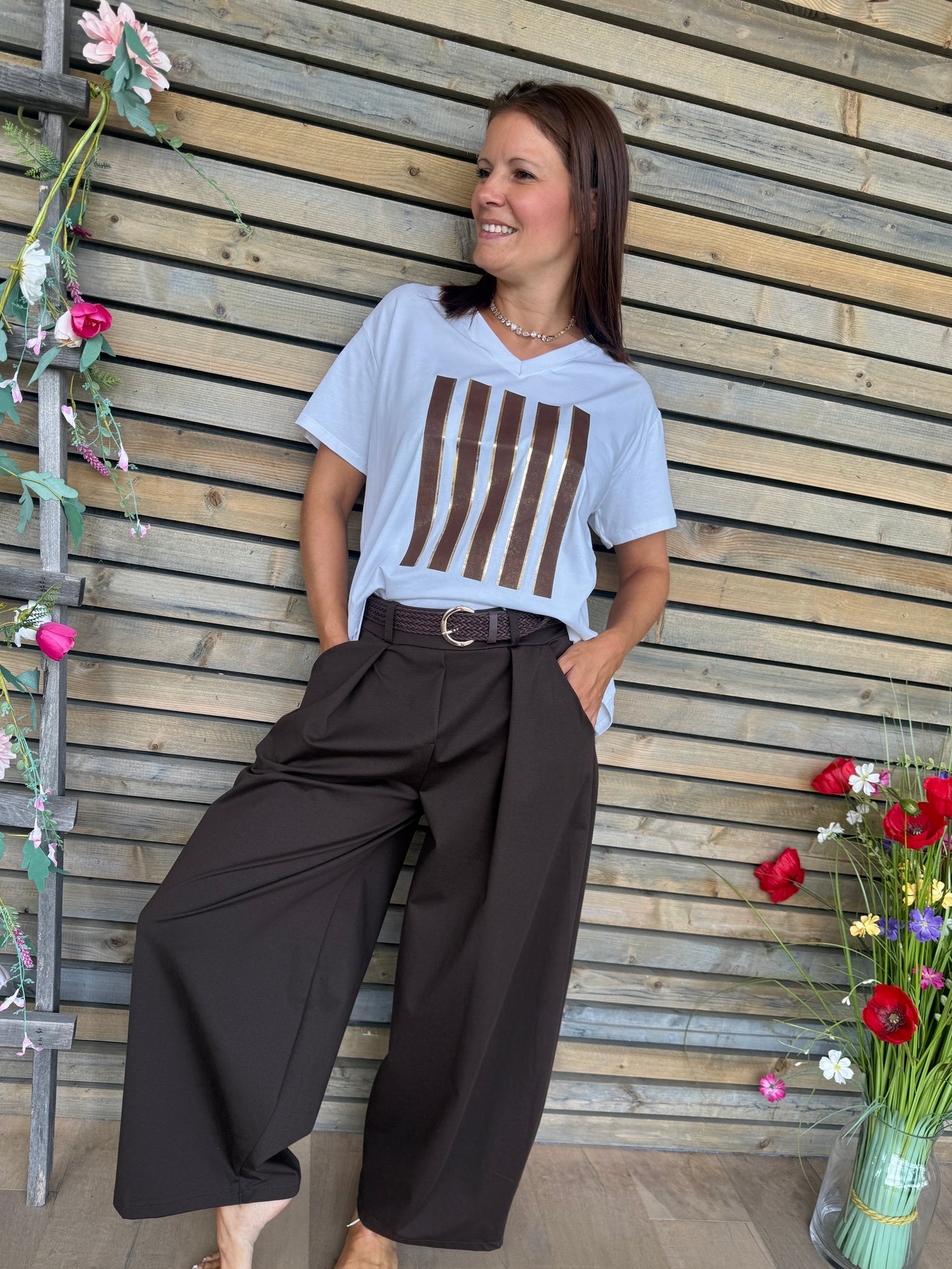 Pantalon Lola chocolat