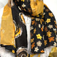 Foulard Pâquerette moutarde