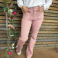 Jeans Gaspard rose