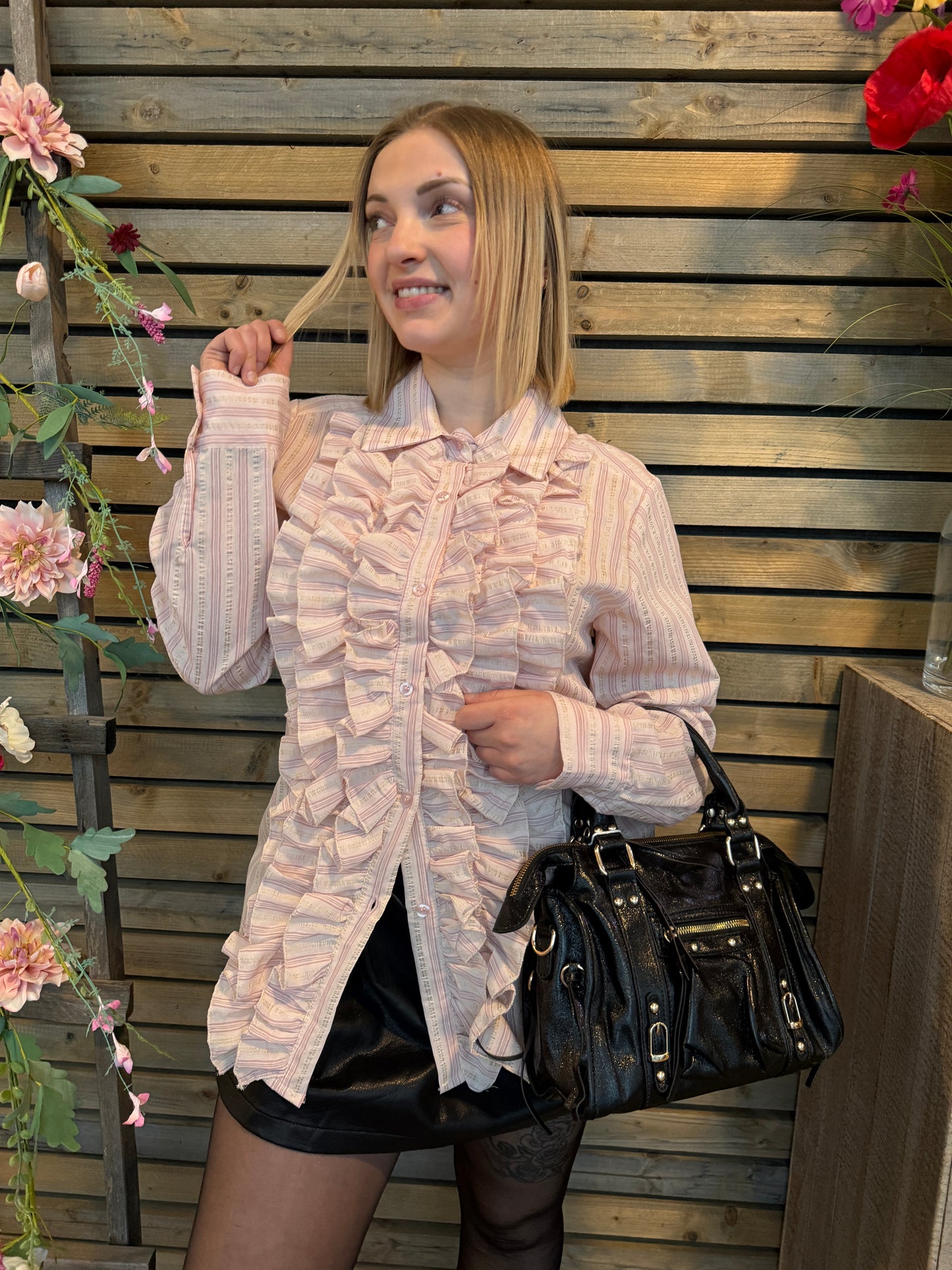 Chemisier Willow rose