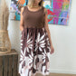 Robe Sinner marron