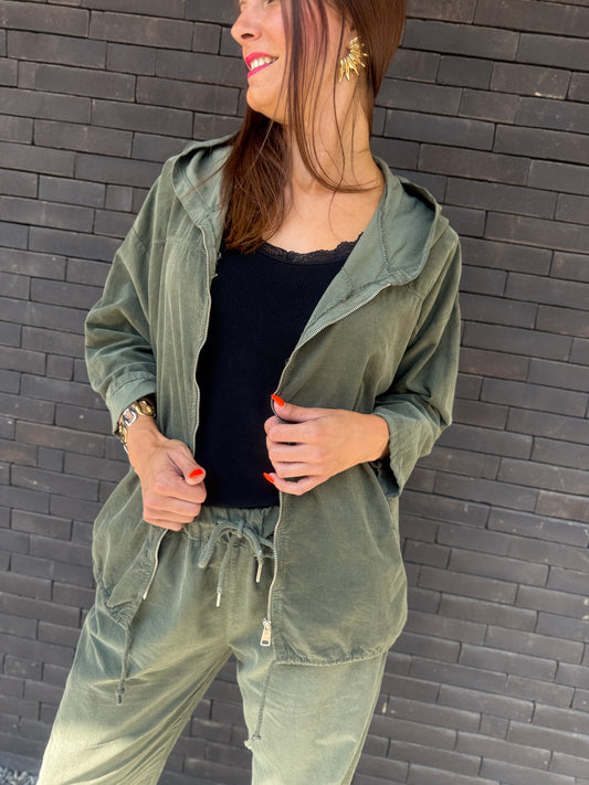 Veste Marie kaki