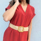 Robe longue Sohane Terracota