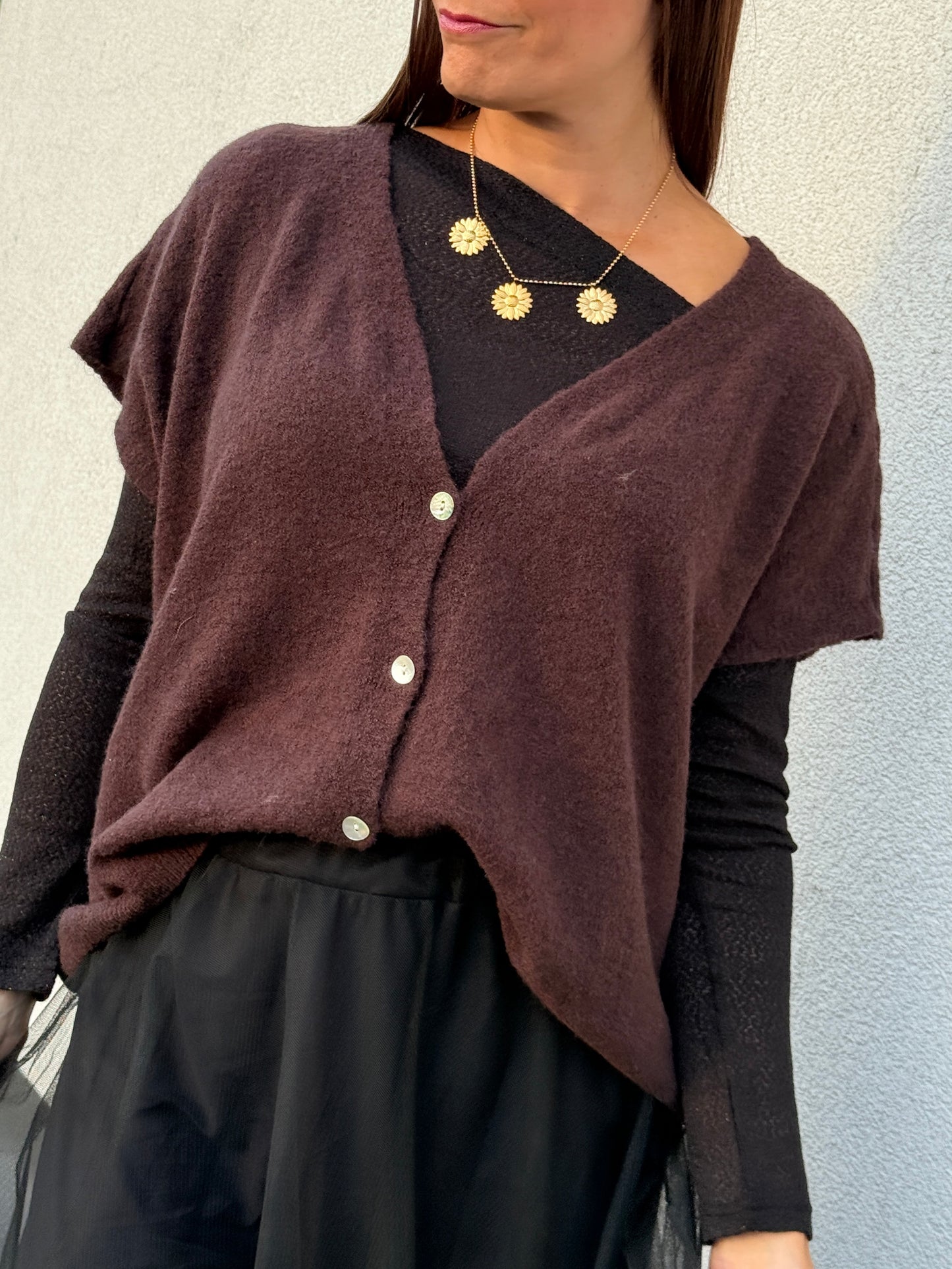 Débardeur Bianca chocolat