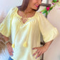 Blouse Elide jaune