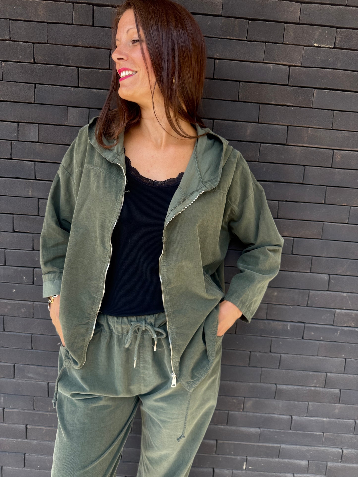 Veste Marie kaki
